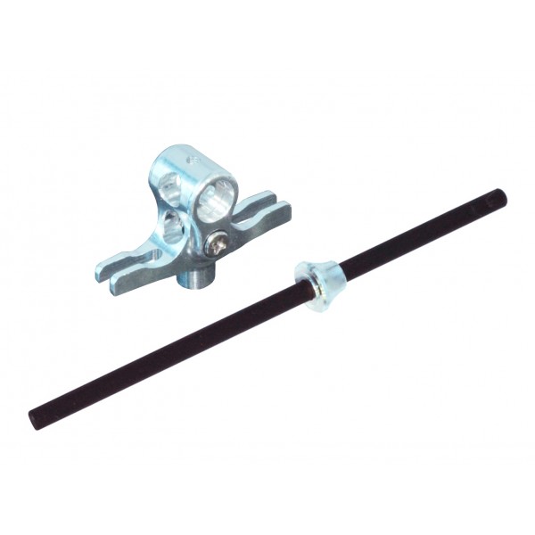 Lynx Nano CPX Head Center Hub Silver with Lynx Carbon Main Shaft Combo [LX0340]